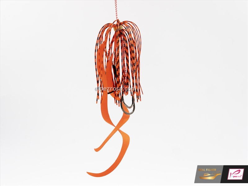 Real Fisher Squid Rubber Change Rubber Hook - Real Fisher